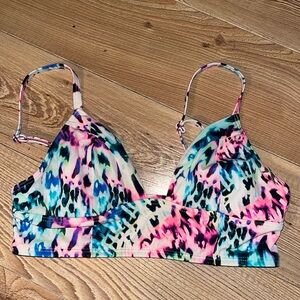 Pink Victoria’s Secret Tie Dye Bikini Top